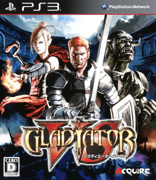 Gladiator VS box art for Playstation 3